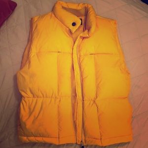 Yellow Down Vest